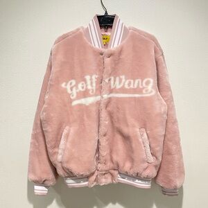 Golf Wang Fur Script Jacket Size Small Men (Used)
